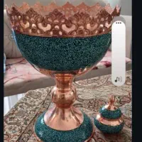 فروش ظرف اجیل مسی وقندان