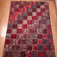 فرش چهل تکه دستباف