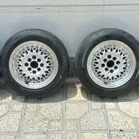 تعدادی قطعه پراید شامل رینگ ، کولر کامل ، کمک و ..