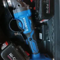 فروش فرز شارژی آک با دو باطری 10 سلولی سالم.