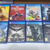12 دیسک عنوان بازی PS4 در حد نو