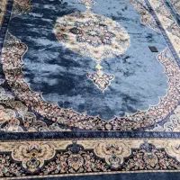 ۴ عدد فرش ابریشم ماشینی ۹ متری