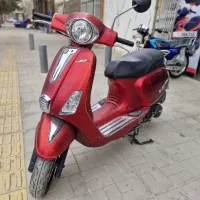 موتورسیکلت دست دوم طرح وسپا کاوان بیست ماهه