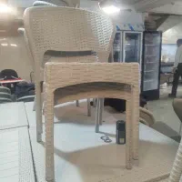 میز و صندلی حصیری ۴نفره