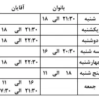 نیرو خانم برای کافه استخر آب و تاب
