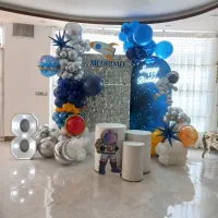 بادکنک آرایی دیزاین جشن  تولد.یلدا.مدارس.افتتاحیه