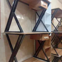 میز اداری فلز ام دی اف،میز مدیریت|میز تحریر و کامپیوتر|اصفهان, صدف|دیوار