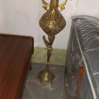 دوعدد گلدان برنز کنار سالنی یک متری|صنایع دستی و سایر لوازم تزئینی|قم, باسکول|دیوار