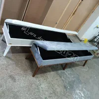 نیمکت پاف پایه چوبی کد 591|صندلی و نیمکت|تبریز, |دیوار