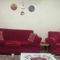 مبل زرشکی سفید|مبلمان خانگی و میز عسلی|تهران, آهنگ|دیوار