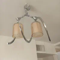 لوستردوشعله شیشه خارجی درحد نو بدون کوچکترین مشکل