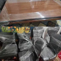 میز ناهار خوری شش نفره تازه استفاده نشده