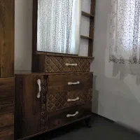 کمد لباس و دراور و تخت|تخت و سرویس خواب|همدان, |دیوار