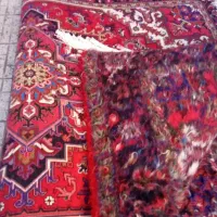 یک جفت فرش هریس آخرین نقشه تاجری