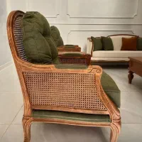مبلمان فرانسوی مدل حصیری