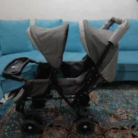 ۲ عدد کالسکه دوقلویی|کالسکه و لوازم جانبی|اهواز, زیتون کارگری|دیوار