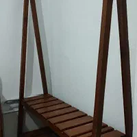 استند لباس چوبی|جاکفشی، کمد، دراور|کرج, گلشهر|دیوار