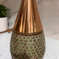 گلدان و شکلات خوری مس و خاتم کاری|صنایع دستی و سایر لوازم تزئینی|تهران, حکیمیه|دیوار