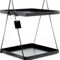 استند دو طبقه فلزی|آب‌چکان و نظم‌دهنده ظروف|خمام, |دیوار