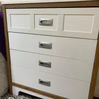 تخت خواب کودک و نوجوان کپل پا و کمد|تخت و سرویس خواب|تهران, آبشار تهران (دریاچه)|دیوار