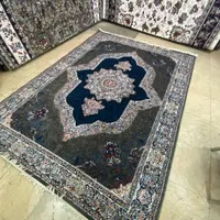 فرش الماس مشهد ۱۲ متری جفت دلفینی