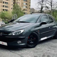 پژو 206 تیپ پنج مدل 93 ( اتاق نو )