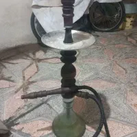 قلیان دوسیب چوب گردو