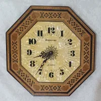 ساعت دیواری خاتم کاری باکارکردعالی