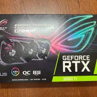 کارت گرافیک Asus rog strix Rtx3060ti v2 oc