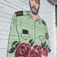 نقاشی چهره نقاشی دیوار مدرسه دیوار مهد کودک کافه|تابلو، نقاشی، عکس|تفت, |دیوار