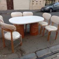 میز نهار خوردی بامبو سبدی|میز و صندلی غذاخوری|تهران, شهید رجایی|دیوار