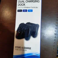 دسته و شارژر دستهPS4|کنسول، بازی ویدئویی و آنلاین|مسجد سلیمان, |دیوار
