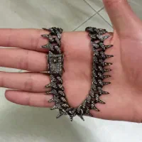 گردنبند چین نگین دار