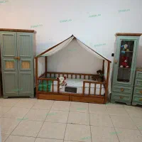 گالری انواع کمد کودک نوجوان کلبه در سایزهای متنوع