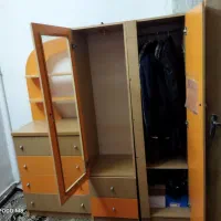 تخت و کمد کودک|تخت و سرویس خواب|ساوه, |دیوار