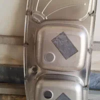 سینگ ظرفشویی دولنگه گودتوکارتمیزسالم زیر|مصالح و تجهیزات ساختمان|رشت, امین الضرب|دیوار