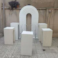 ظروف اجاره ای بک گراند شمعدان کریستالی|خدمات پذیرایی، مراسم|کرج, ساسانی (قلمستان)|دیوار