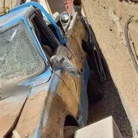 نیسان مدل 86 دوگانه سوز کامیونت تناژ3800 سوخته|خودرو سواری و وانت|یزد, |دیوار