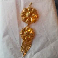 گردنبند پلاک نقره بحرینی زنانه آبکاری طلا(کپی طلا)|جواهرات|شیراز, وصال|دیوار