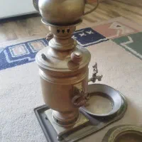 ست کامل سماور ذغالی عقتیقه