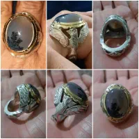 انگشترنقره شجر قائن کلکسیونی سنگین وزن