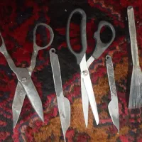 قیچی کلکسیونی وقدیمی با قلاب و..