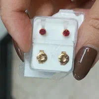 گوشواره استیل برای تفنگی