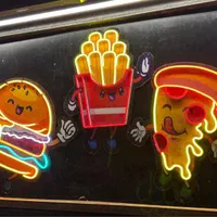 تابلوسازی نئون neon تابلوساز ال ای دی تابلو|فروشگاه و مغازه|اصفهان, درب کوشک|دیوار