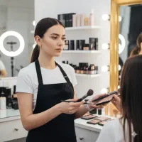 دستیار میکاپ کار هستم