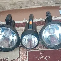 فروش تعدادی نور افکن شارژی بزرگ و درحد نو صفر