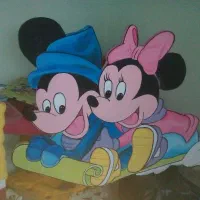 نقاشی اتاق خواب.تخته نرد میز .سرسخت.وکمد کودک