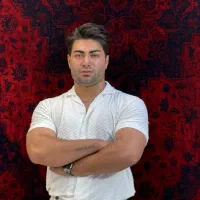 کناره فرش ناردون لاکی گلشهر سلیمانی