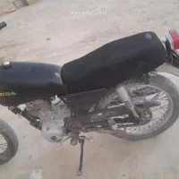 موتور ۱۲۵ ترح استارتی تازه تعمیر  مزایده