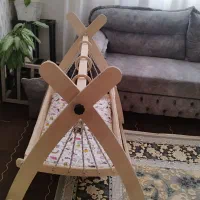 گهواره چوبی سرخپوستی|تخت و سرویس خواب|سرپل ذهاب, |دیوار